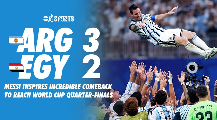 Argentina vs Egypt 3-2